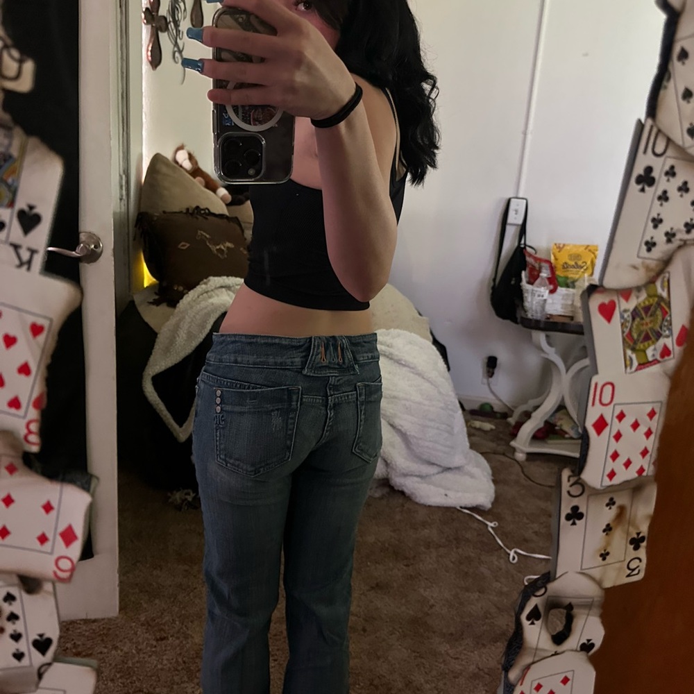 Miss Me Women's Blue Boot Cut Jeans
